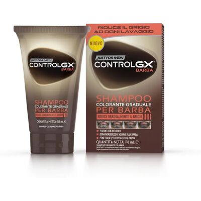 Just for Men Control GX Skäggschampo - Gradvis färgning - Skägg och mustasch Just for Men Control GX Skäggschampo - Gradvis färgning - Skägg och mustasch