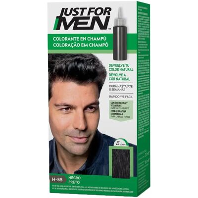 Tinte para cabello Negro Natural Just For Men - Champú - 66ml Tinte para cabello Negro Natural Just For Men - Champú - 66ml