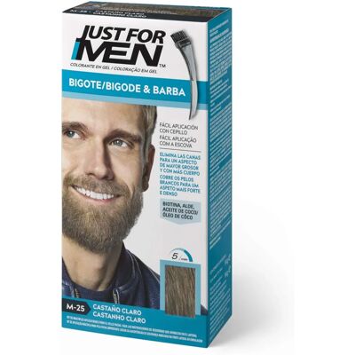 Just For Men Jasnobrązowa Gęba i Wąsy - 15 ml Just For Men Jasnobrązowa Gęba i Wąsy - 15 ml