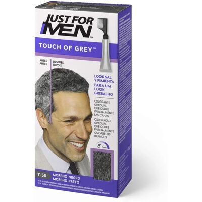 Just For Men Touch Of Grey Brunette-Black 40g - Żel Koloryzujący do Włosów Just For Men Touch Of Grey Brunette-Black 40g - Żel Koloryzujący do Włosów