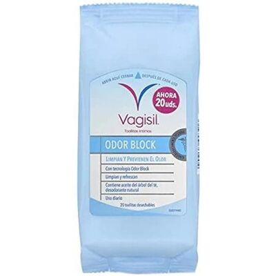 Vagisil Vaginesil Wipes Odor Block - Travel Friendly Vagisil Vaginesil Wipes Odor Block - Travel Friendly