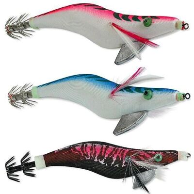 Kali Jig Calamar avec Plomb 3.5 - Équipement de Pêche - Publicité Kali Jig Calamar avec Plomb 3.5 - Équipement de Pêche - Publicité