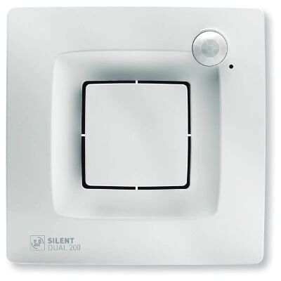 Soler & Palau - Silent Dual 200 - Bianco - Ventilatore bagno Soler & Palau - Silent Dual 200 - Bianco - Ventilatore bagno