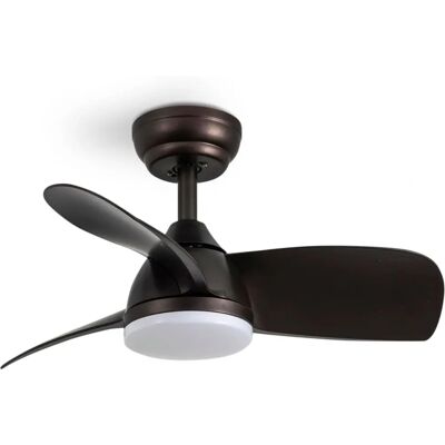 Ventyly Hush Ventilador de techo - 71cm Marrón - Motor DC Silencioso Ventyly Hush Ventilador de techo - 71cm Marrón - Motor DC Silencioso