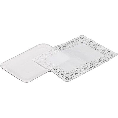 Best Products - Tray Set 4-Piece - Blanc - 14 x 21 cm - Tray - Publicité Best Products - Tray Set 4-Piece - Blanc - 14 x 21 cm - Tray - Publicité