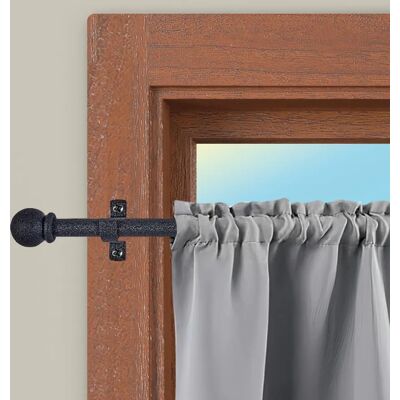 Stor Planet Cintacor Kugel 50-75 cm Schwarzer Metall Gardinenstange Stor Planet Cintacor Kugel 50-75 cm Schwarzer Metall Gardinenstange