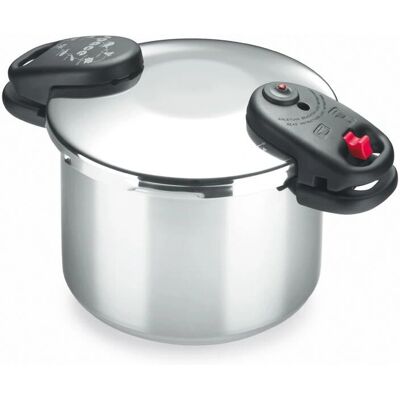 Olla de presión de acero inoxidable 8L Alza - Olla a presión Olla de presión de acero inoxidable 8L Alza - Olla a presión