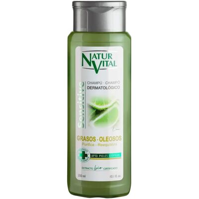 Natur Vital Shampoo - Fettiges Haar - Unisex - 300ml Natur Vital Shampoo - Fettiges Haar - Unisex - 300ml