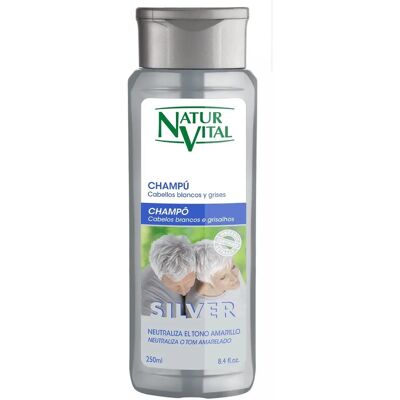 NaturVital Silbershampoo - Neutralisiert Gelb Töne NaturVital Silbershampoo - Neutralisiert Gelb Töne