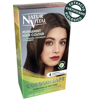 Tinta para cabelo castanho Naturaleza y Vida - Permanente - 150ml Tinta para cabelo castanho Naturaleza y Vida - Permanente - 150ml