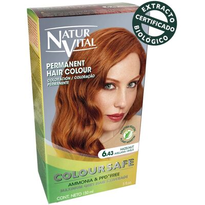 Naturaleza y Vida Modello 6.43 Colore Permanente Nocciola - Colore Capelli Naturaleza y Vida Modello 6.43 Colore Permanente Nocciola - Colore Capelli