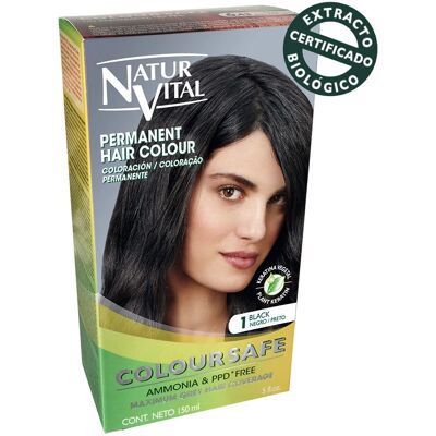 Naturaleza y Vida Cor de Cabelo Preto - Tipo de Cabelo Naturaleza y Vida Cor de Cabelo Preto - Tipo de Cabelo