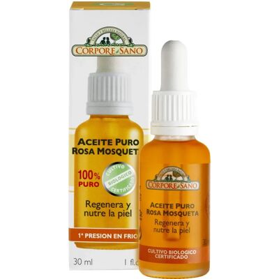 CORPORE Hagebuttenöl - Bio 30ml - Natürlich, Feuchtigkeitsspendend, Verjüngend CORPORE Hagebuttenöl - Bio 30ml - Natürlich, Feuchtigkeitsspendend, Verjüngend