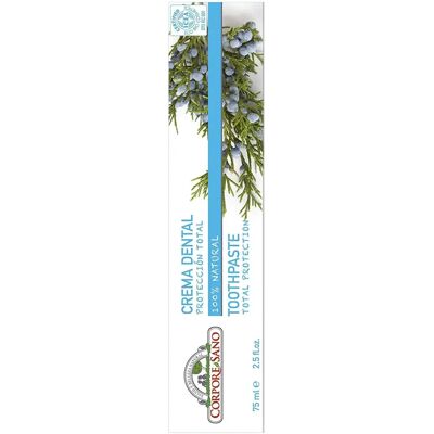 Pasta do zębów Mięta i Tymianek Corpore Sano - Ochrona Całkowita 75ml Pasta do zębów Mięta i Tymianek Corpore Sano - Ochrona Całkowita 75ml