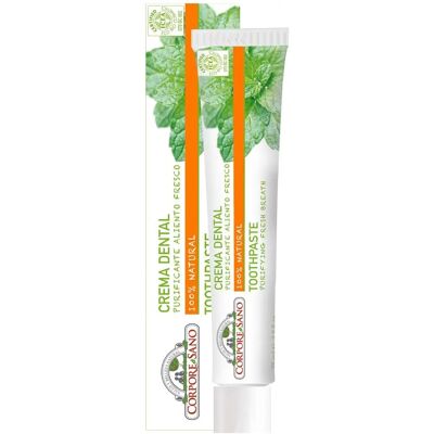 Corpore Sano Model - Fresh Breath Organic Toothpaste - 75ml Corpore Sano Model - Fresh Breath Organic Toothpaste - 75ml