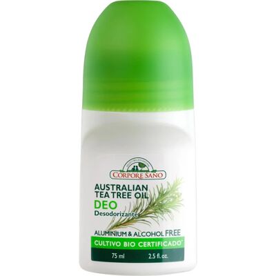 Corpore Sano Tea Tree Oil Roll-On Deo 75 ml Corpore Sano Tea Tree Oil Roll-On Deo 75 ml