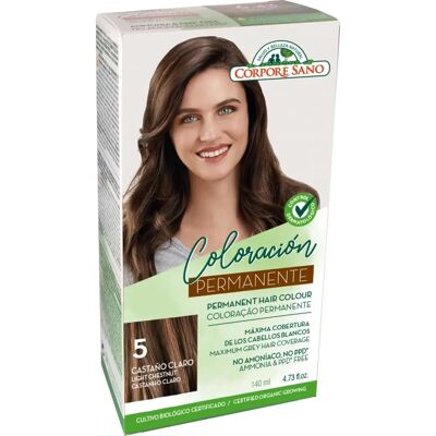 Corpore Sano Hellkastanien Permanente Haarfarbe - 140 ml Corpore Sano Hellkastanien Permanente Haarfarbe - 140 ml