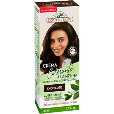 Corpore Sano Schokoladen Henna Färbcreme - Für Alle Haartypen Corpore Sano Schokoladen Henna Färbcreme - Für Alle Haartypen