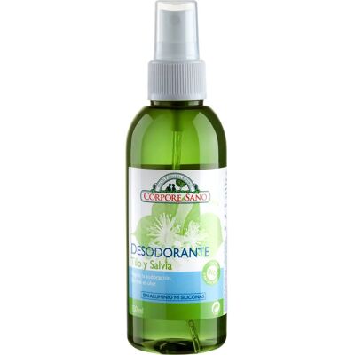 Corpore Natürliches Deodorant Spray mit Bio-Salbei & Linden - Deodorant Spray Corpore Natürliches Deodorant Spray mit Bio-Salbei & Linden - Deodorant Spray