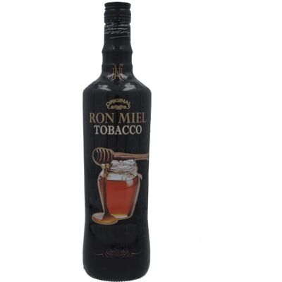 Ron Miel Tobacco 1l Rhum Aromatisé - Rhum - Publicité Ron Miel Tobacco 1l Rhum Aromatisé - Rhum - Publicité
