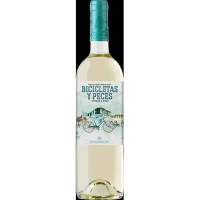 Family Owned Wineries Bicicletas y Peces Sauvignon Blanc - 75cl - Vin - Publicité Family Owned Wineries Bicicletas y Peces Sauvignon Blanc - 75cl - Vin - Publicité