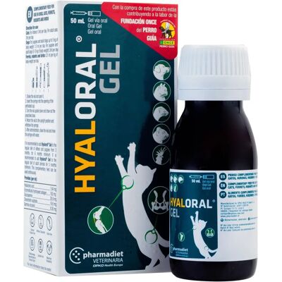 Farmadiet Hyaloral Gel 50 ml para Perros y Gatos - Apoyo Articular Farmadiet Hyaloral Gel 50 ml para Perros y Gatos - Apoyo Articular