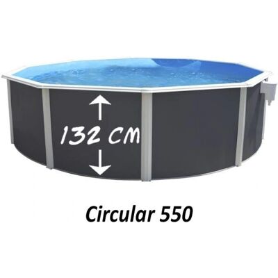 TOI - Magnum 550x132 - Anthracite - Pool - Publicité TOI - Magnum 550x132 - Anthracite - Pool - Publicité
