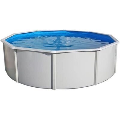 Piscine Ronde TOI Magnum 350x132 cm - Échelle de Sécurité - Publicité Piscine Ronde TOI Magnum 350x132 cm - Échelle de Sécurité - Publicité