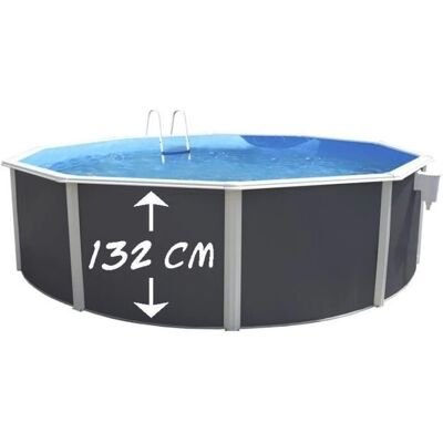 TOI - Prestigio 350x132 cm - Échelle - Piscine - Publicité TOI - Prestigio 350x132 cm - Échelle - Piscine - Publicité