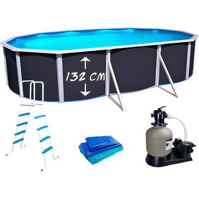TOI - Prestigio - 640x366x132 cm - Ovale - Pool - Publicité TOI - Prestigio - 640x366x132 cm - Ovale - Pool - Publicité