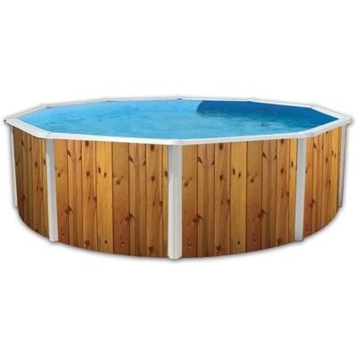 TOI - Piscine Ronde en Acier 550x120cm avec Décorations - Publicité TOI - Piscine Ronde en Acier 550x120cm avec Décorations - Publicité