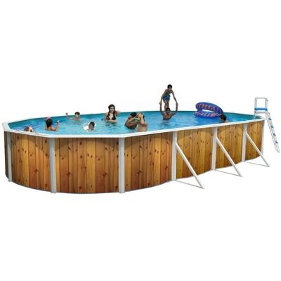 Piscine Ovale TOI Veta - 550x366x120cm - Piscine Enterrée - Publicité Piscine Ovale TOI Veta - 550x366x120cm - Piscine Enterrée - Publicité