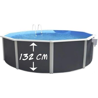 TOI - Magnum Compact 460x132 - Antracite - Piscine - Publicité TOI - Magnum Compact 460x132 - Antracite - Piscine - Publicité