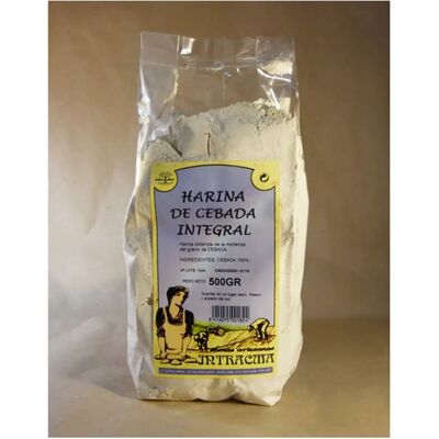 Harina de Cebada Integral Intracma - Bajo índice glucémico, Apto para gluten - 500g Harina de Cebada Integral Intracma - Bajo índice glucémico, Apto para gluten - 500g