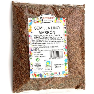 Semillas de Lino Marrón Intracma - 250g - Omega 3 y Fibra Semillas de Lino Marrón Intracma - 250g - Omega 3 y Fibra
