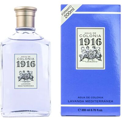 Myrurgia 1916 Parfum Unisexe Lavande Méditerranéenne - Eau de Cologne - Publicité Myrurgia 1916 Parfum Unisexe Lavande Méditerranéenne - Eau de Cologne - Publicité