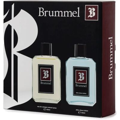 Coffret Parfum Brummel 125ml - Fougere Classique Cadeau - Publicité Coffret Parfum Brummel 125ml - Fougere Classique Cadeau - Publicité