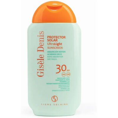 Gisele Denis Ultralight SPF30 Crème Solaire - Protection Solaire - Publicité Gisele Denis Ultralight SPF30 Crème Solaire - Protection Solaire - Publicité