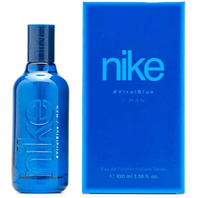 Nike Viral Blue Homme Eau de Toilette - 100ml - Publicité Nike Viral Blue Homme Eau de Toilette - 100ml - Publicité