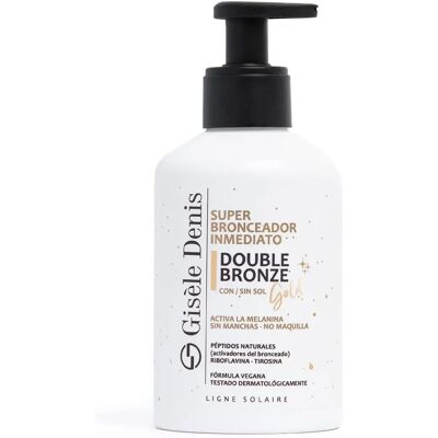 Gisele Denis Super Bronceador Inmediato Gold Double Bronze - Producto de bronceado Gisele Denis Super Bronceador Inmediato Gold Double Bronze - Producto de bronceado