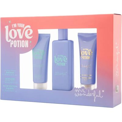 Mr Wonderful - Tu Poción de Amor Eau de Toilette - 75ml, Loción Corporal, Crema de Manos Mr Wonderful - Tu Poción de Amor Eau de Toilette - 75ml, Loción Corporal, Crema de Manos