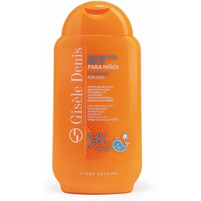 Gisèle Denis Crème Solaire SPF50+ pour Enfants - Lotion Solaires - Publicité Gisèle Denis Crème Solaire SPF50+ pour Enfants - Lotion Solaires - Publicité
