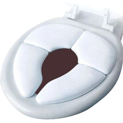 Reductor de Inodoro Plegable Blanco Olmitos Reductor de Inodoro Plegable Blanco Olmitos