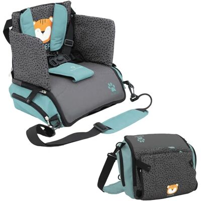 Olmitos - Tiger 3-em-1 - cinto de segurança de 5 pontos - Booster Seat Olmitos - Tiger 3-em-1 - cinto de segurança de 5 pontos - Booster Seat