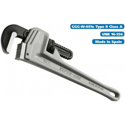 Chave de tubo em alumínio SUPER-EGO - Heavy Duty 10'' - Modelo 104 Chave de tubo em alumínio SUPER-EGO - Heavy Duty 10'' - Modelo 104