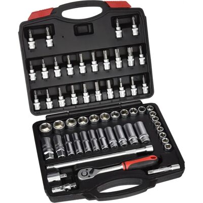 Super-Ego Tools - Socket Wrench Set - 58 Pieces - Tools Super-Ego Tools - Socket Wrench Set - 58 Pieces - Tools