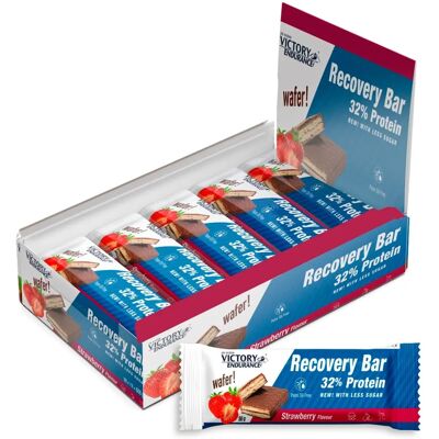 Victory Endurance Recovery - Strawberry Protein Bar - 12x50g Victory Endurance Recovery - Strawberry Protein Bar - 12x50g