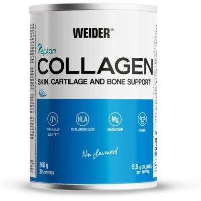 Weider Colágeno em Pó - Ácido Hialurônico, Magnésio, Vitamina C - 300g Weider Colágeno em Pó - Ácido Hialurônico, Magnésio, Vitamina C - 300g