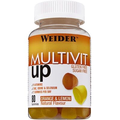 Weider Multivit Up Vitaminas e Minerais - 80 Gummies Weider Multivit Up Vitaminas e Minerais - 80 Gummies