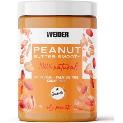 Weider Vegan Peanut Butter - 1kg Cream - Peanut Butter Weider Vegan Peanut Butter - 1kg Cream - Peanut Butter